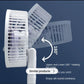 New portable 3 gears rechargeable desktop fan low noise air cooling handheld clipped circulator table fan Clip Fan USB Rechargeable Desk Fan with Sturdy Clamp, Quiet Operation, Strong Airflow with 360° Rotation for Home, Stroller, Office, Outdoor