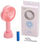 Portable USB Rechargeable Fan | Handheld 3 Speed Strong Wind Electric Small Mini Cooling Fan (random color)