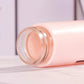 BPA Free Glass Water Bottle | 400ml Portable Tumbler | With Protective Plastic Shell | For shool, Gym, Home & Office (Random colour)
