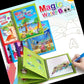 Magic Water Coloring Book For Toddlers Reusable Water Painting Book With 1 Pen Educational Travel Toy | 8 pages (Random Design)
