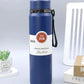 Premium Matte Stainless Steel Water Bottle 1000ml Leak Proof Double Wall Insulated Hot Cold Flask | 1000 ml / Black