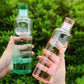Transparent Plastic Water Bottle 500ml Durable Lightweight And Easy To Carry | Random Colour