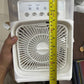 Portable Air Conditioner Fan: USB Electric Fan with LED Night Light, Fine Mist Water, and Humidifier Function | Led Night Light Water Mist - 10inch (Random Color)