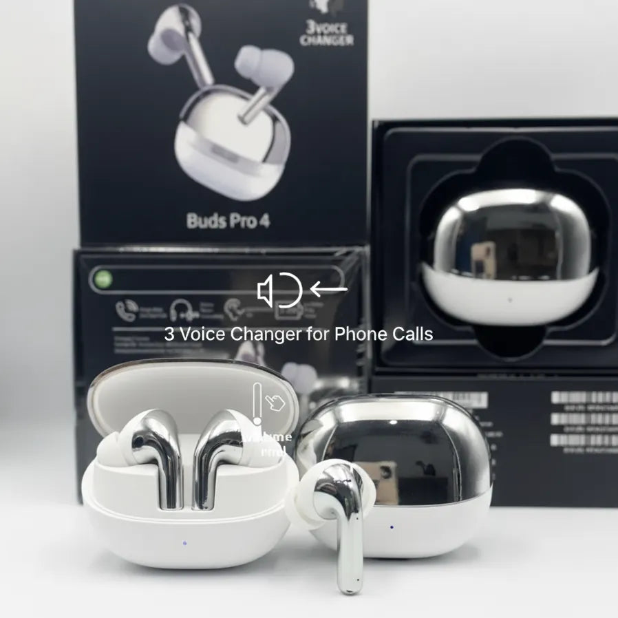 Samsung Buds 4 ANC Wireless Earbuds – Buds Pro 4 Bluetooth Earphones with Noise Cancellation & High Battery Backup
